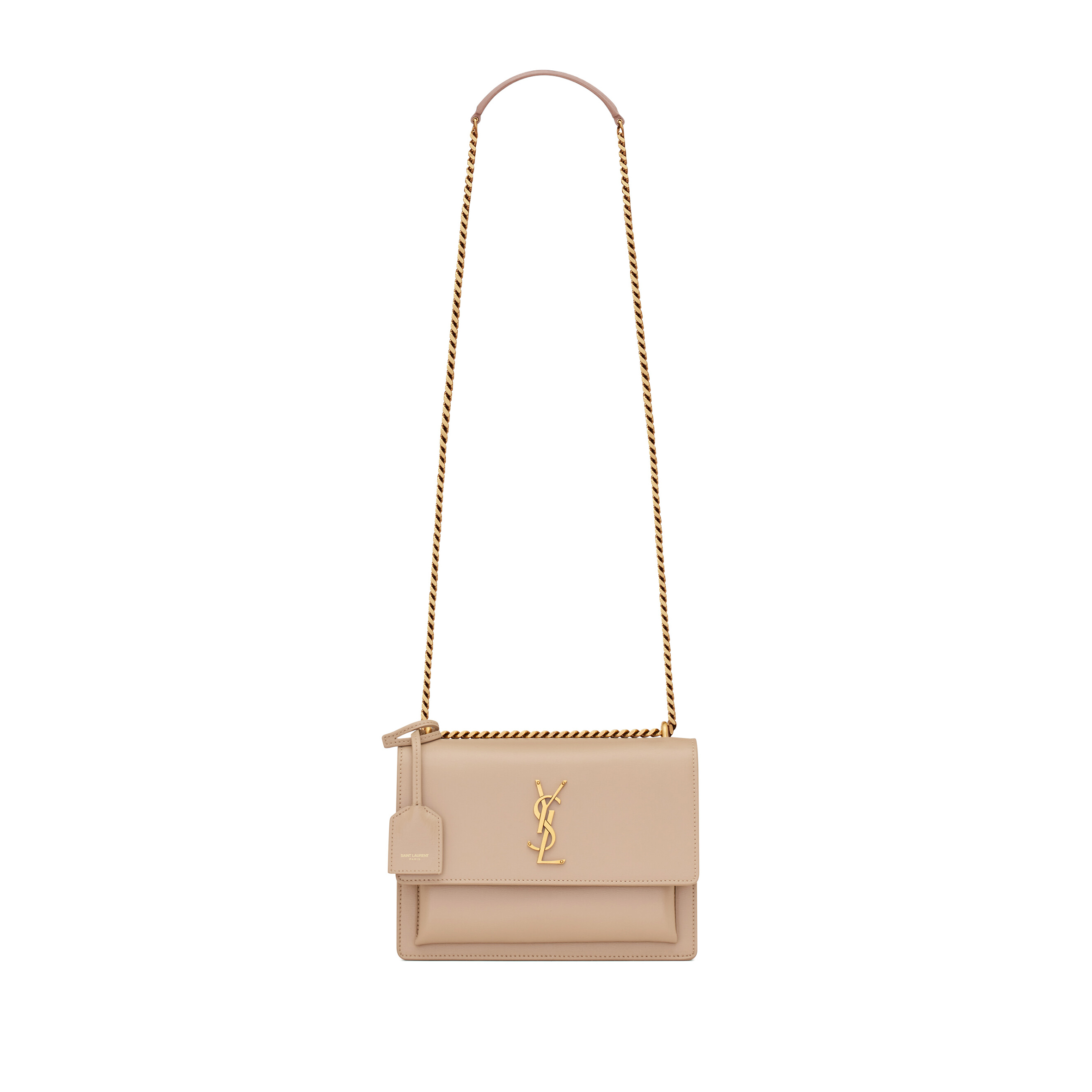 YSL SUNSET MEDIUM IN SMOOTH LEATHER 442906D420W2721 (22*16*6.5cm)
